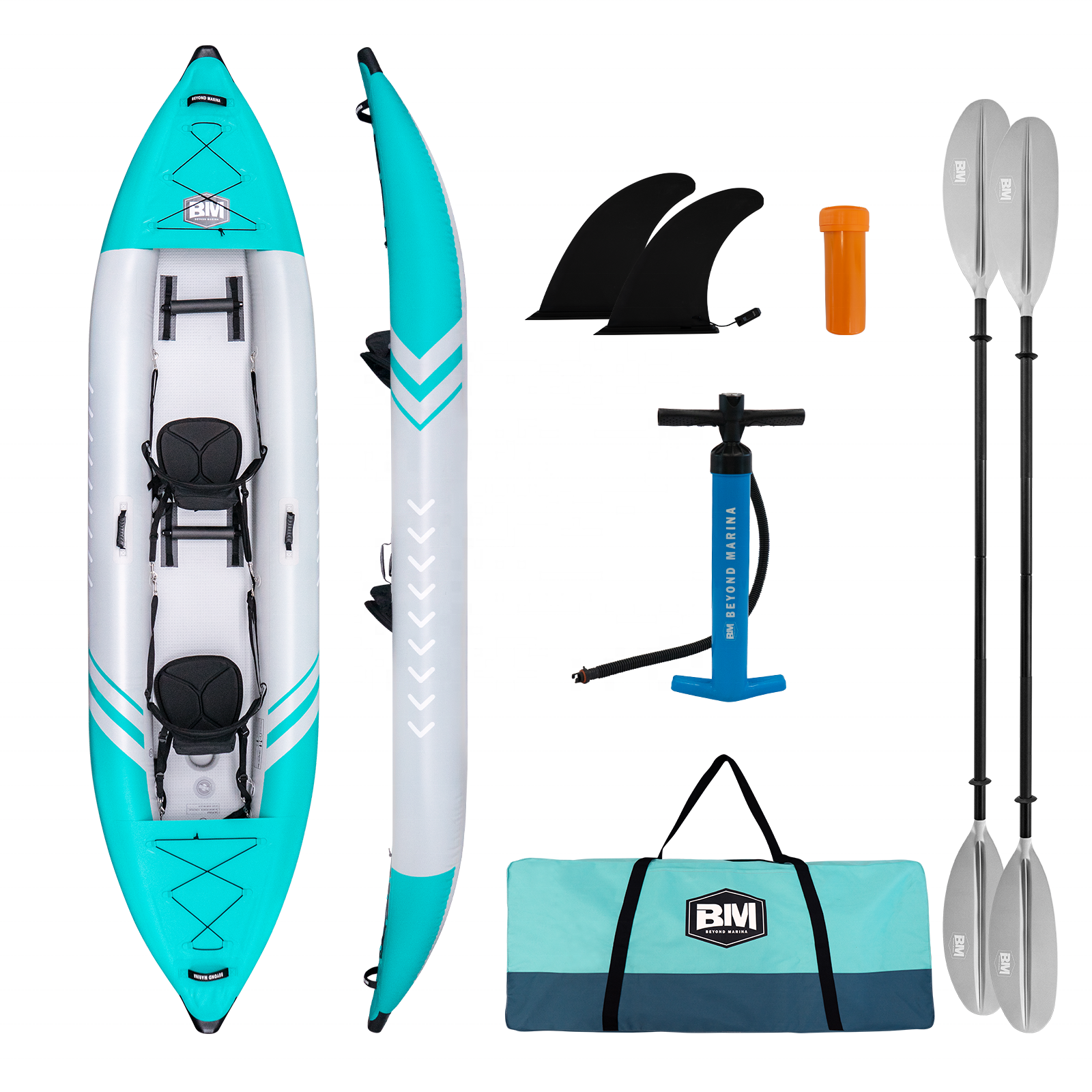 Fishing Kayak Inflatable - Cheap 2 Person Drop Stitch Folding