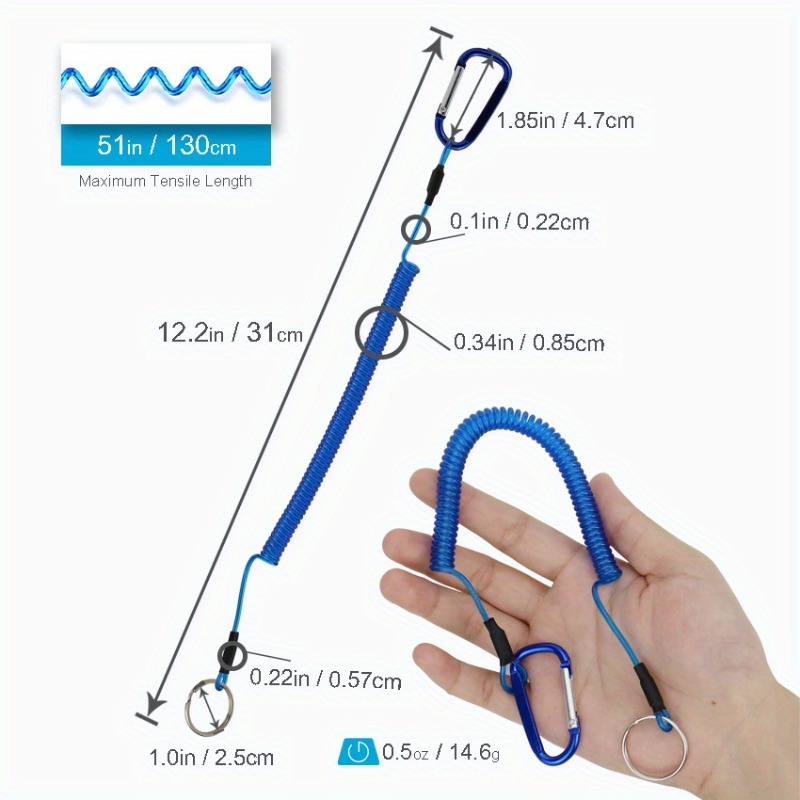 Ackibbik 6pcs Fishing Lanyard  - Fishing Kayak Paddle Leash บทวิจารณ์และราคา