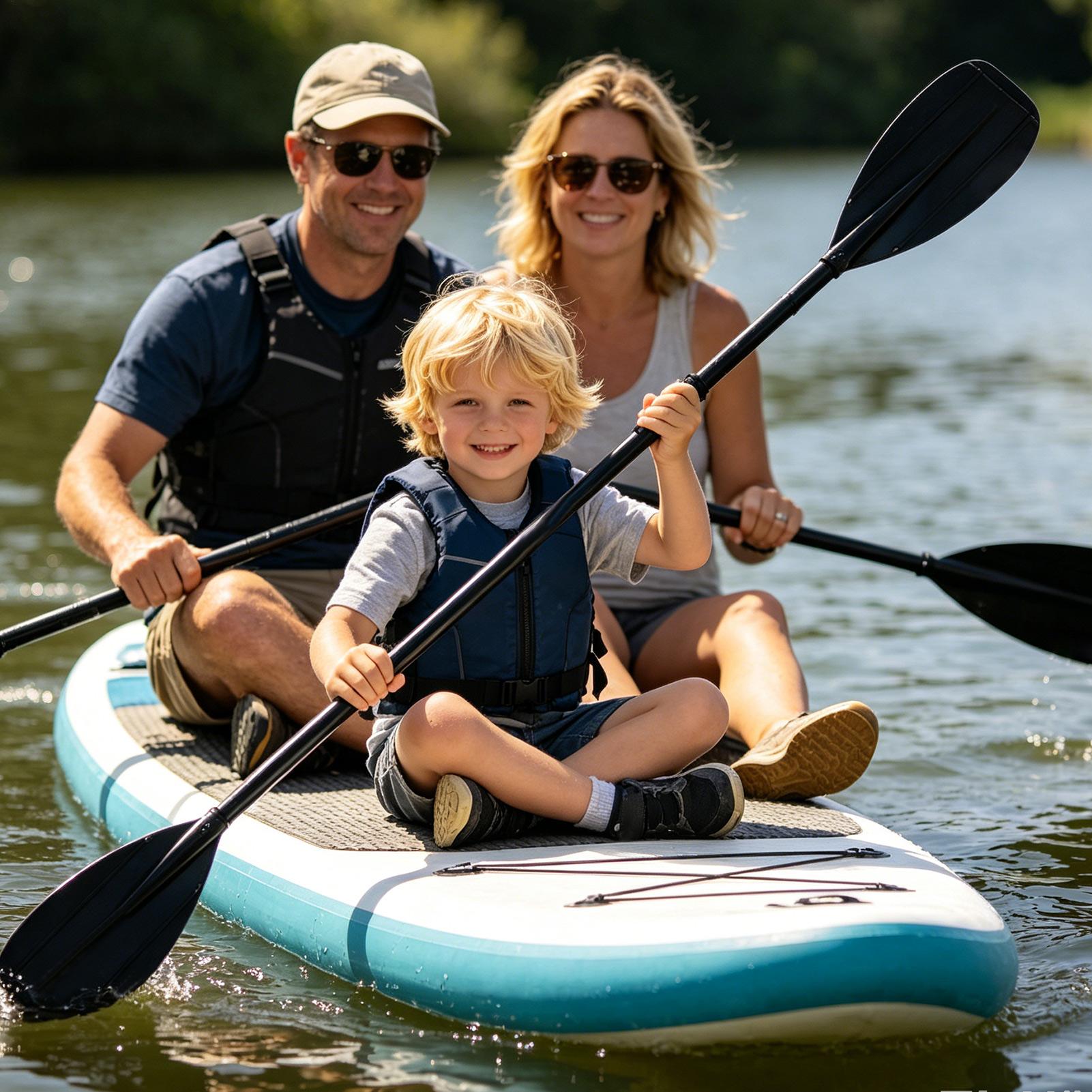 Carbon Fiber Paddle 2 Section  - Fishing Kayak Paddle บทวิจารณ์และราคา