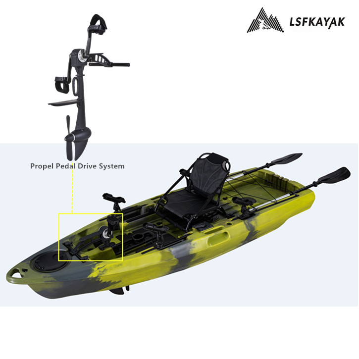 Single Paddler Sport Fishing K - Fishing Kayak Pedal Drive บทวิจารณ์และราคา