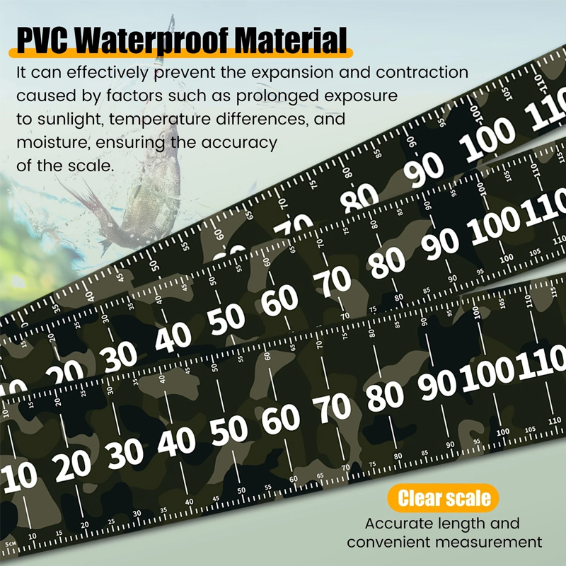 1pcs Fishing Ruler PVC Waterpr - Fishing Kayak Crate บทวิจารณ์และราคา