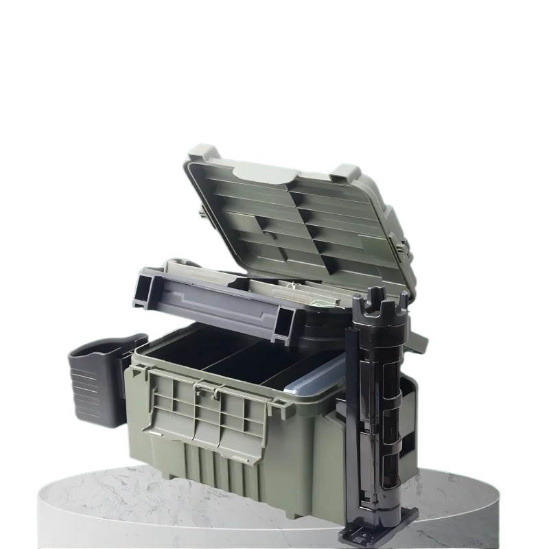 Lure Box Fish Box Lure Bait St - Fishing Kayak Crate บทวิจารณ์และราคา