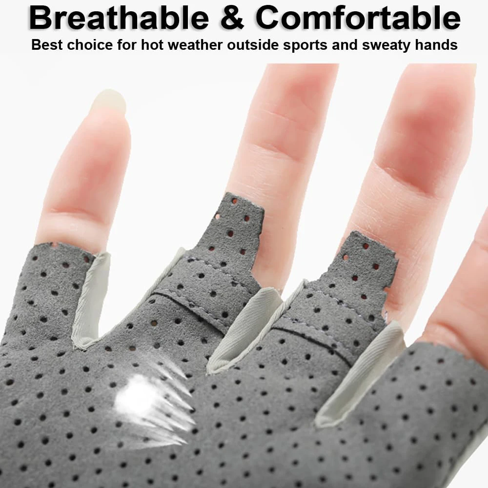 1 Pair Fingerless Driving/Fish - Fishing Kayak Paddle บทวิจารณ์และราคา