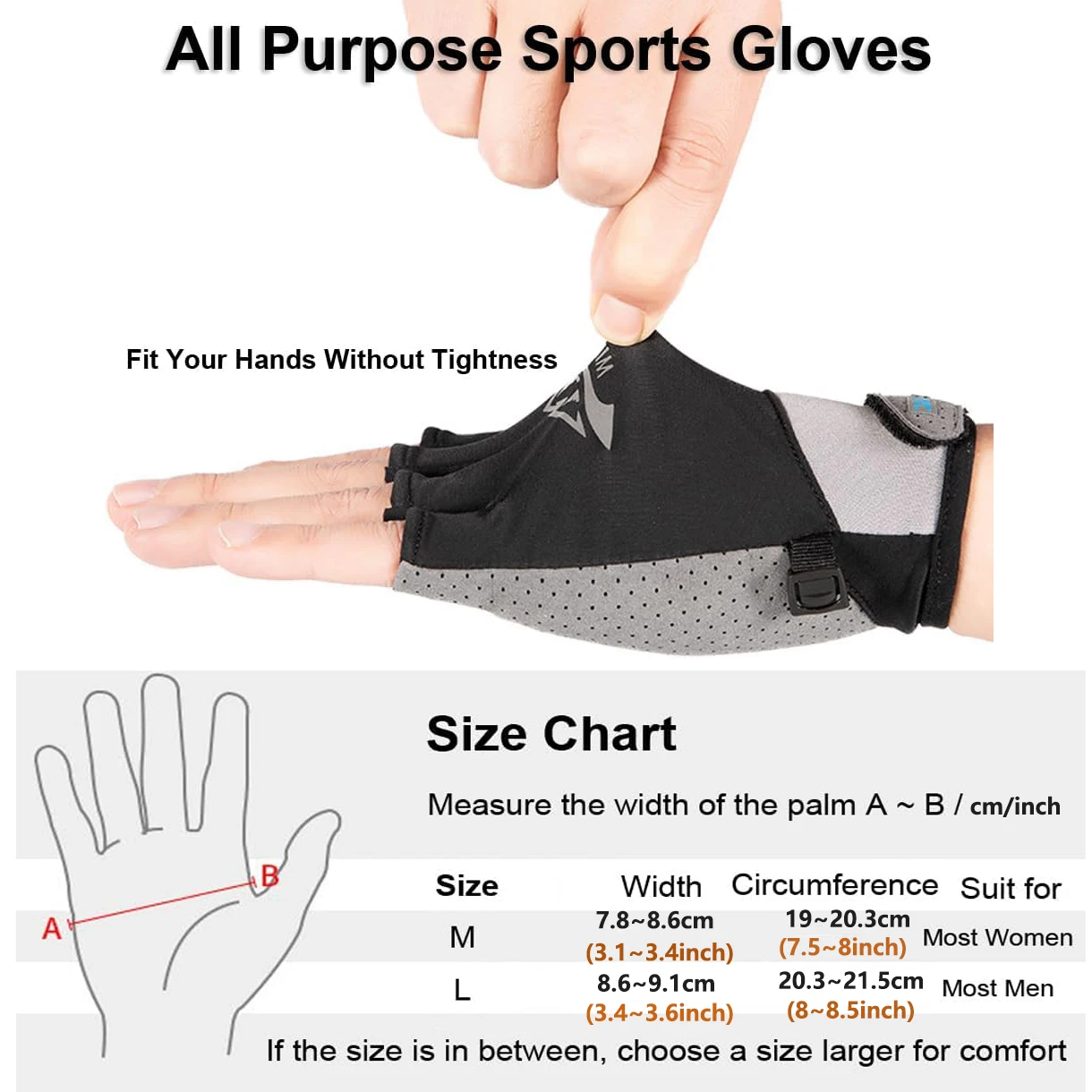 1 Pair Fingerless Driving/Fish - Fishing Kayak Paddle บทวิจารณ์และราคา