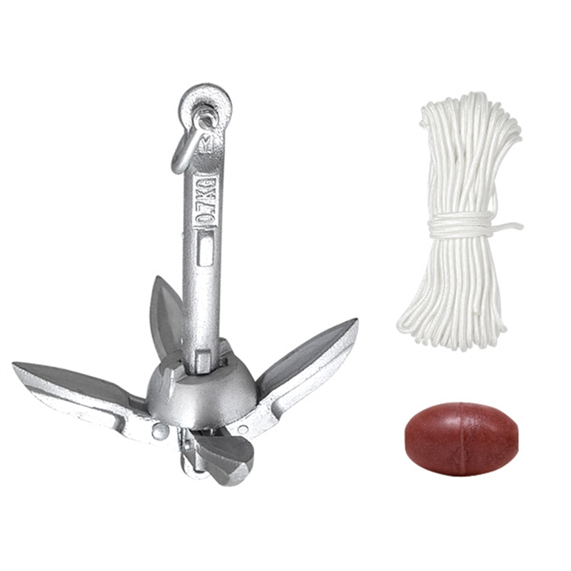 AB56-0.7KG Steel Folding Water - Fishing Kayak Anchor บทวิจารณ์และราคา