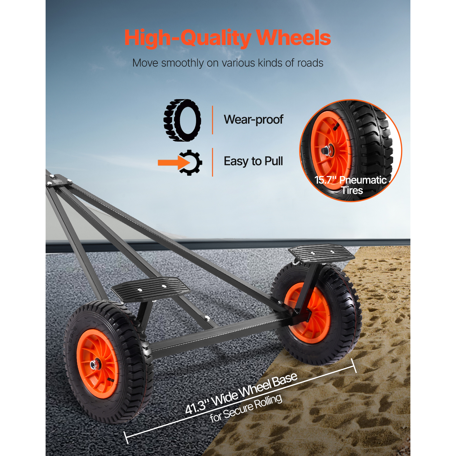 SucceBuy 420lbs Boat Trailer D - Fishing Kayak Sit On Top บทวิจารณ์และราคา