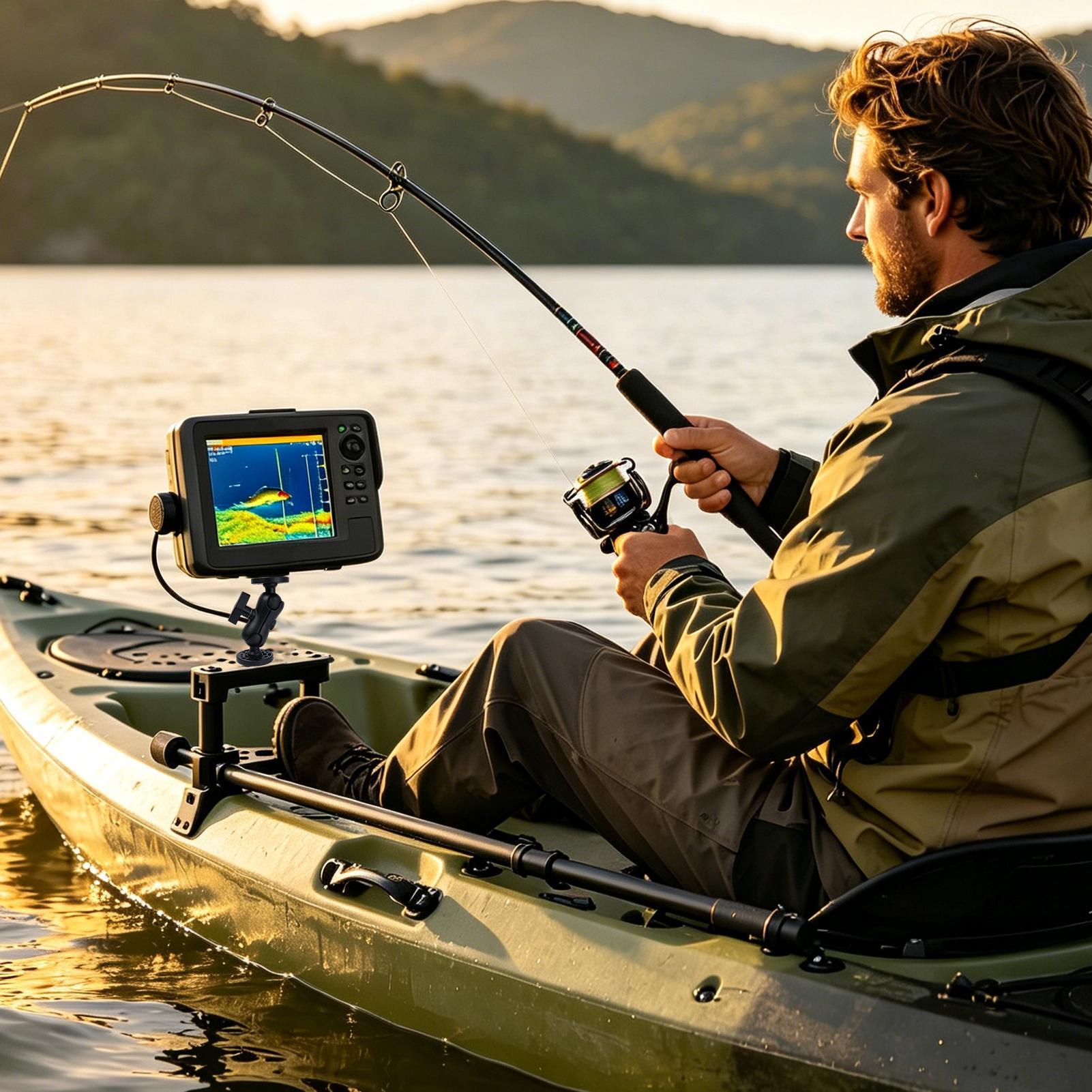 Kayak Fish Finder Mount 360 De - Fishing Kayak Fish Finder Mount บทวิจารณ์และราคา
