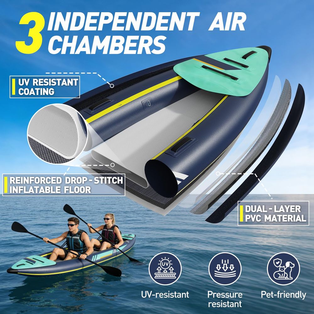 Kayak 1 2 Person for Adults, 1 - Fishing Kayak Seat บทวิจารณ์และราคา