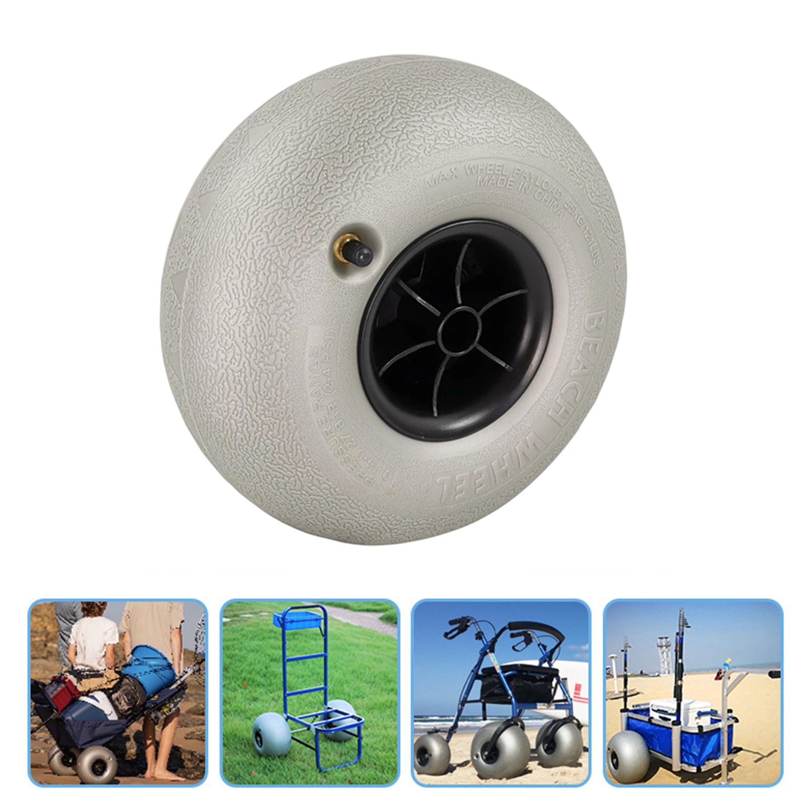 10In Balloon Wheels Profession - Fishing Kayak Cart บทวิจารณ์และราคา