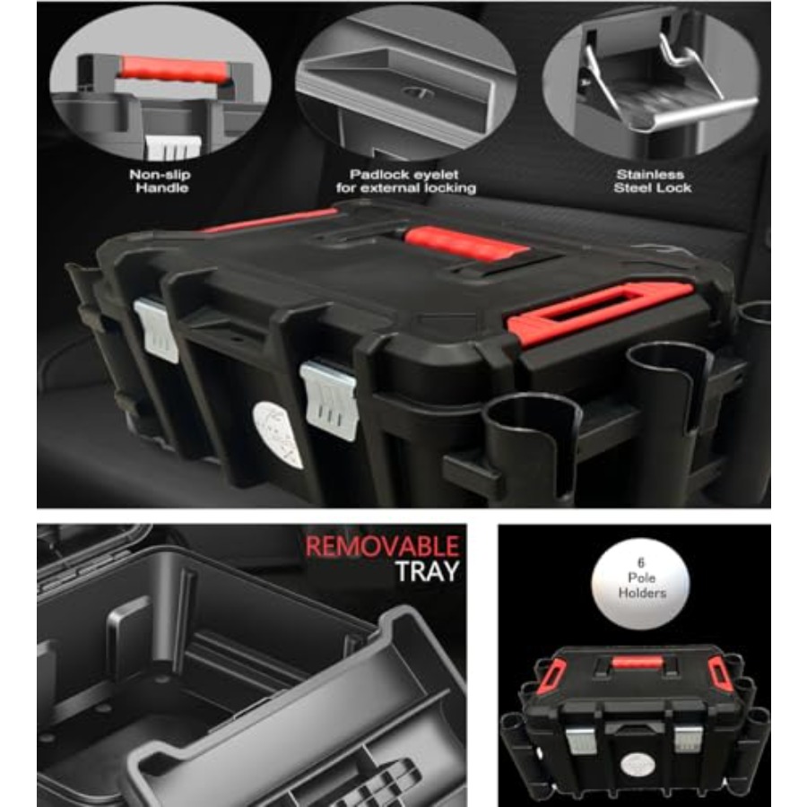 Kayak Fishing Crate - 6 Integr - Fishing Kayak Crate บทวิจารณ์และราคา