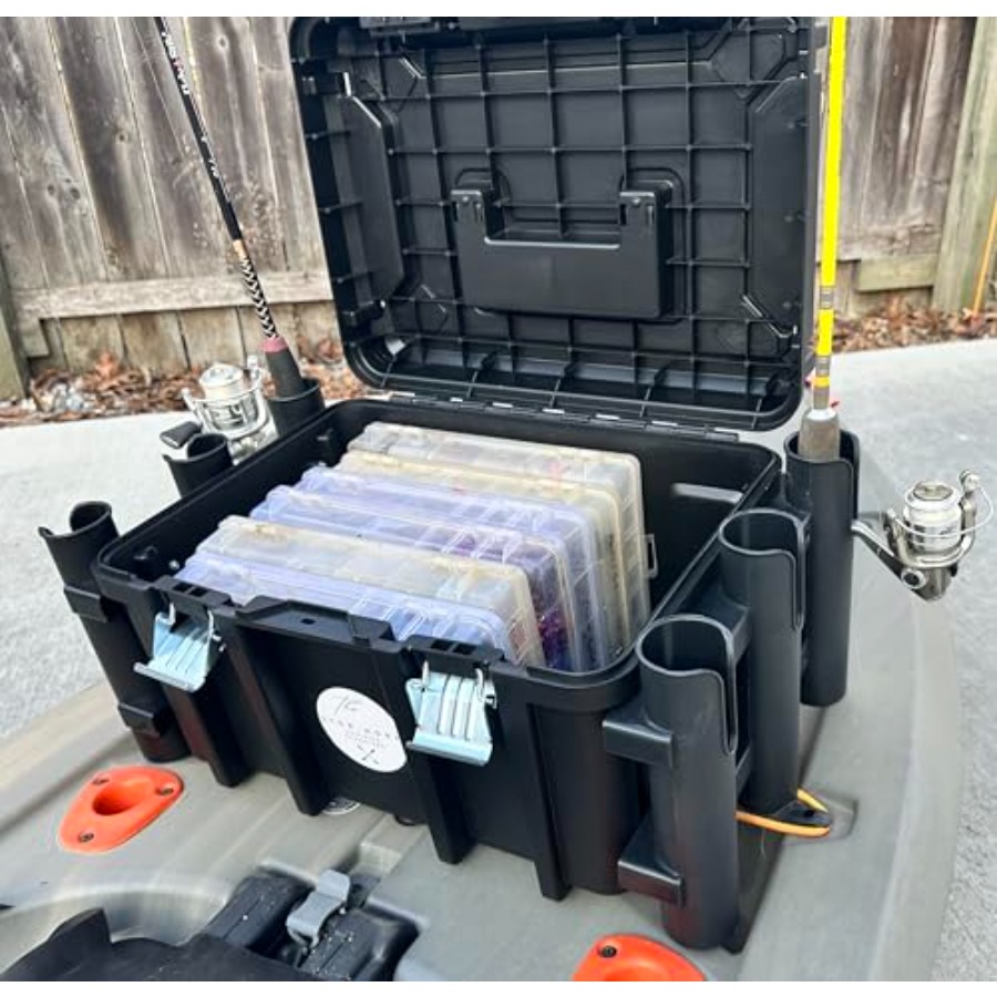 Kayak Fishing Crate - 6 Integr - Fishing Kayak Crate บทวิจารณ์และราคา