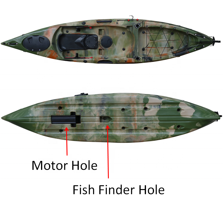 12.46' Kayak Sit On Top Fishin - Fishing Kayak Sit On Top บทวิจารณ์และราคา