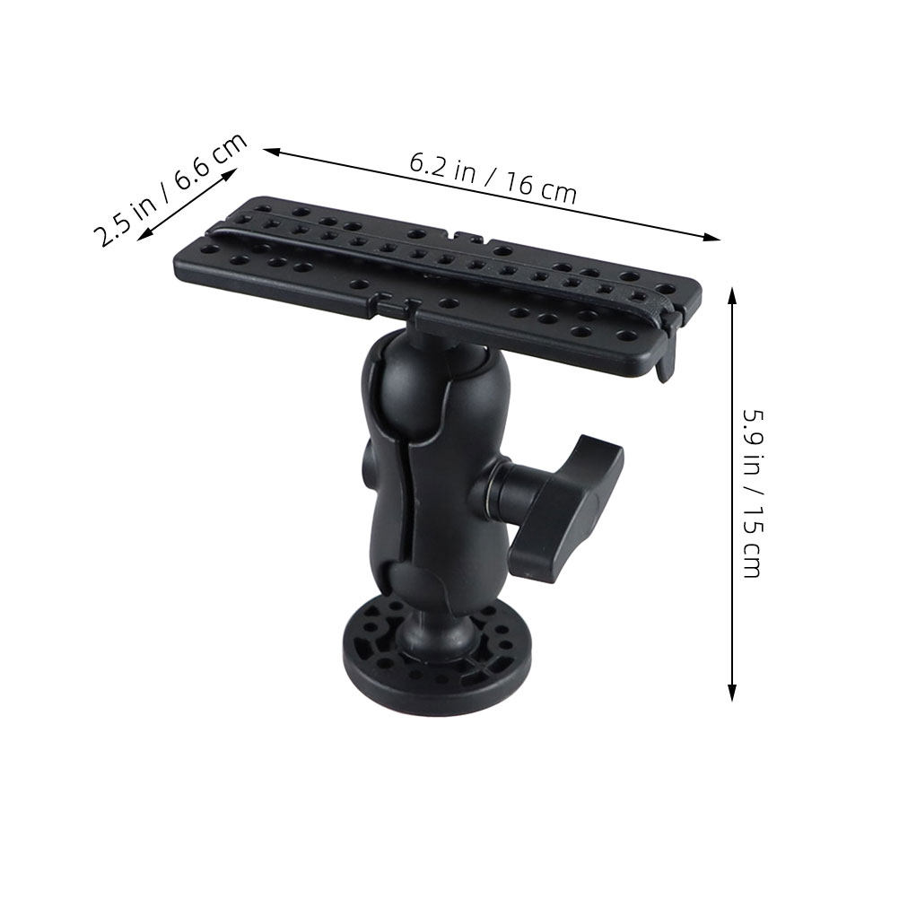 1Set 360 Degree Rotating Kayak - Fishing Kayak Fish Finder Mount บทวิจารณ์และราคา