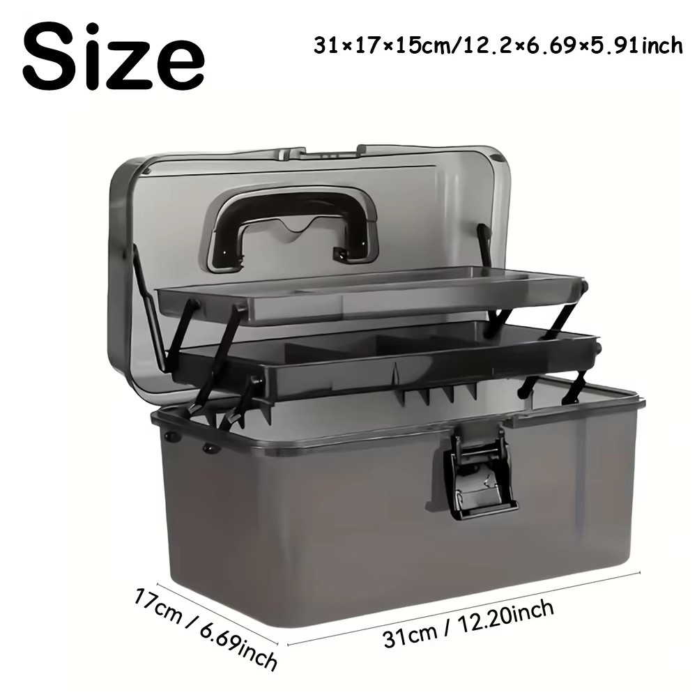 Durable PE Fishing Gear Box |  - Fishing Kayak Crate บทวิจารณ์และราคา