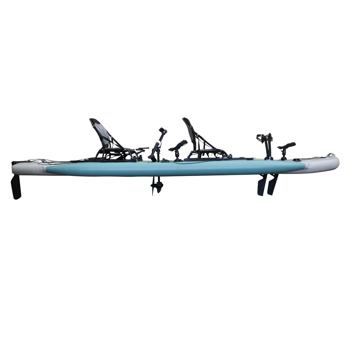 14ft Inflatable Fishing Canoe  - Fishing Kayak Seat บทวิจารณ์และราคา