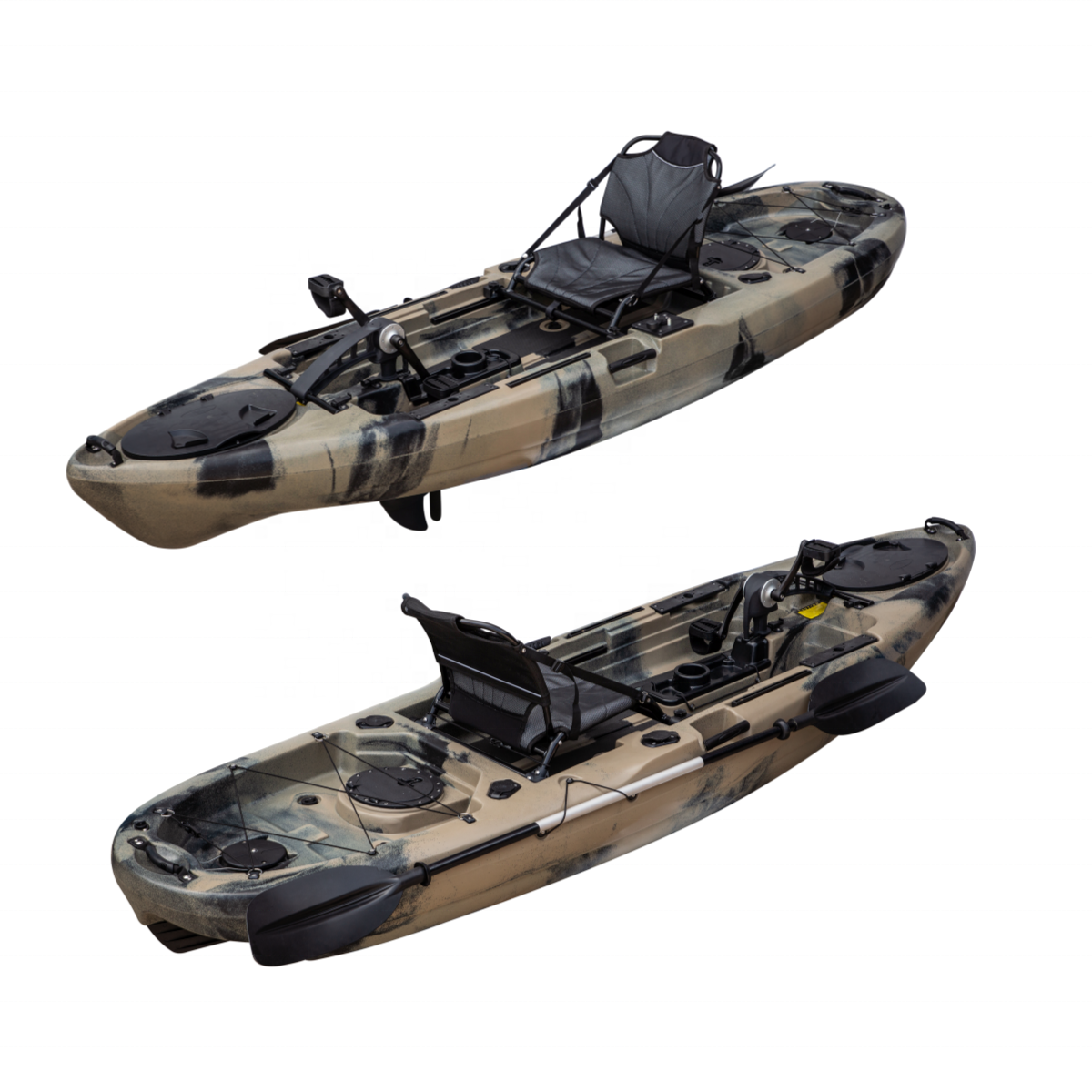 10FT Classic Pedal Fishing Kay - Fishing Kayak Pedal Drive บทวิจารณ์และราคา