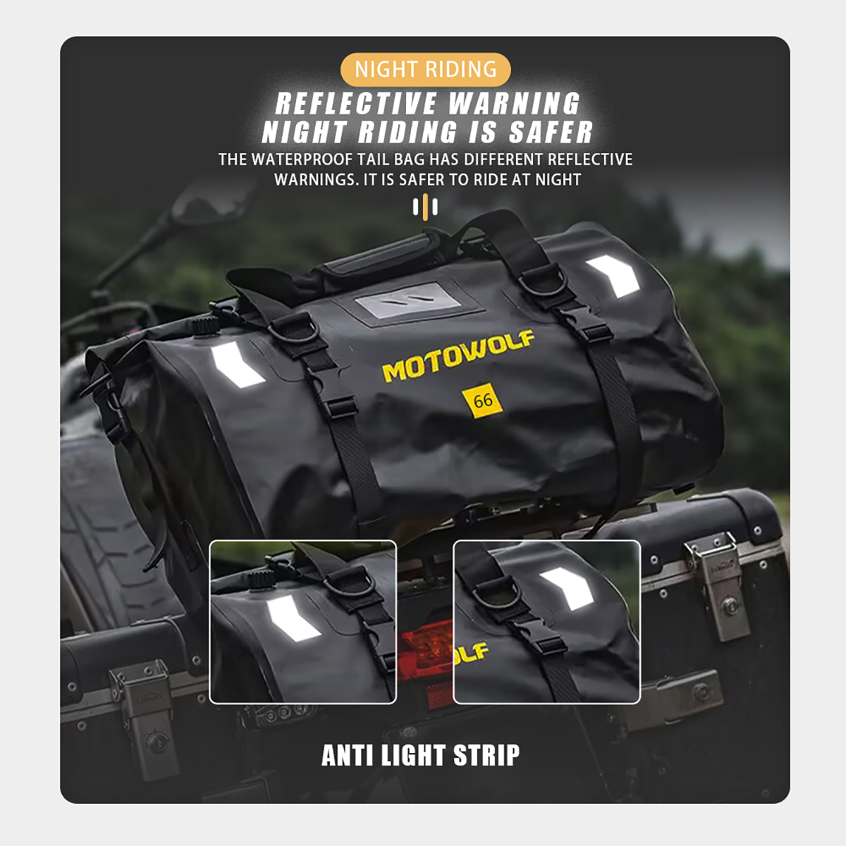 Waterproof Duffel Bag 40L/66L  - Fishing Kayak Storage Bag บทวิจารณ์และราคา