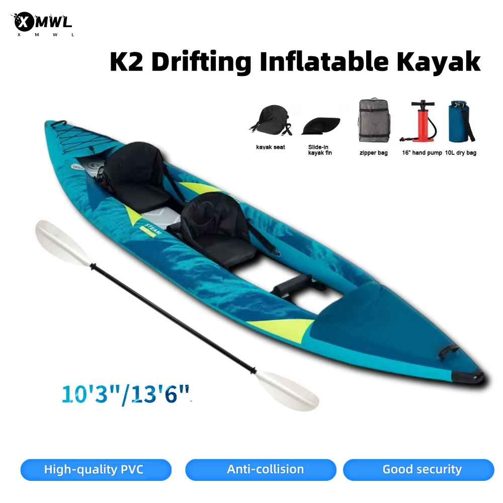 Canoe Kayak Inflatable Boat 1- - Fishing Kayak Seat บทวิจารณ์และราคา