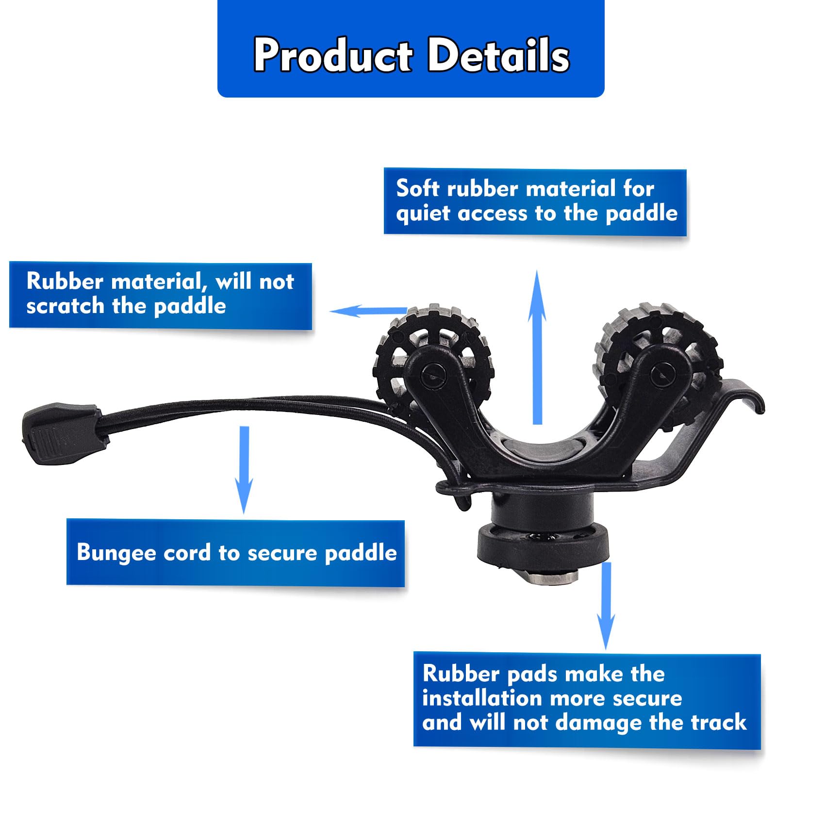 Kayak Rail Paddle Holder Kayak - Fishing Kayak Storage Bag บทวิจารณ์และราคา