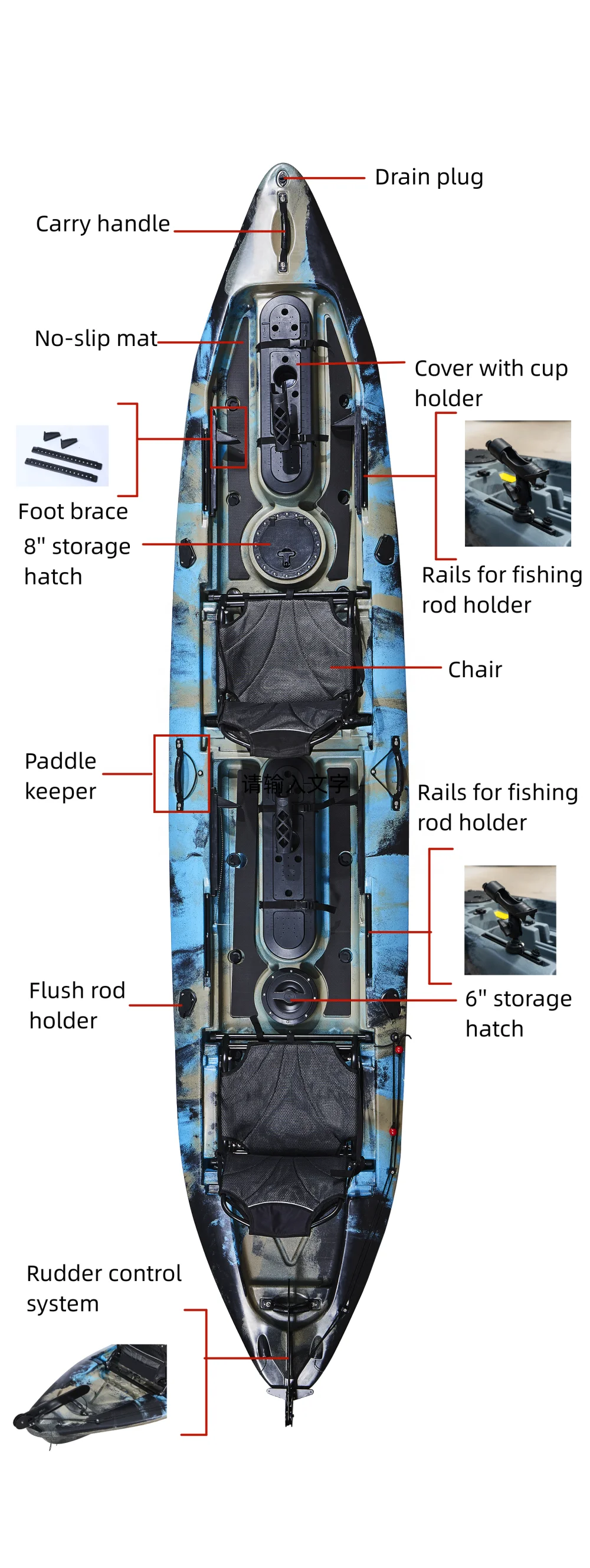 Wholesale 2-Person Plastic Kay - Fishing Kayak Paddle บทวิจารณ์และราคา