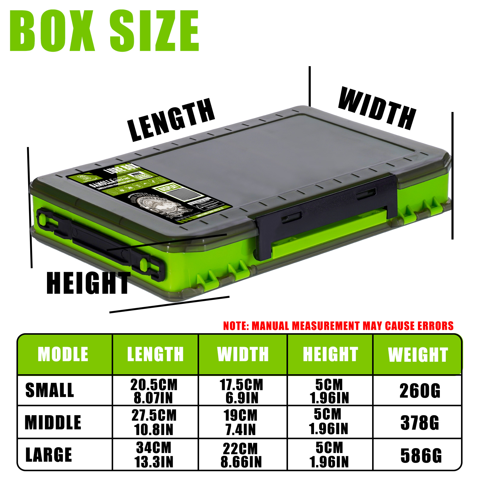 Double Sided Lure Baits Box Fi - Fishing Kayak Crate บทวิจารณ์และราคา