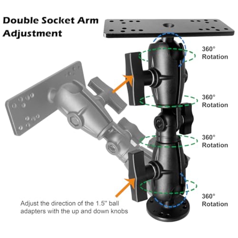 Boat/Kayak/Fishing Ball Fish F - Fishing Kayak Fish Finder Mount บทวิจารณ์และราคา