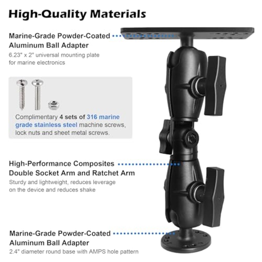 Boat/Kayak/Fishing Ball Fish F - Fishing Kayak Fish Finder Mount บทวิจารณ์และราคา