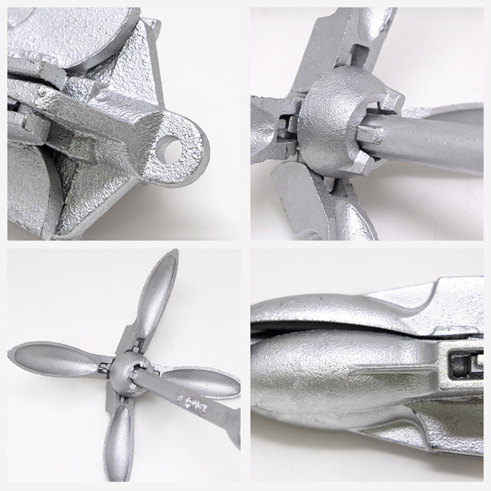 0.7KG 1.5KG Grapnel Anchor wit - Fishing Kayak Anchor บทวิจารณ์และราคา