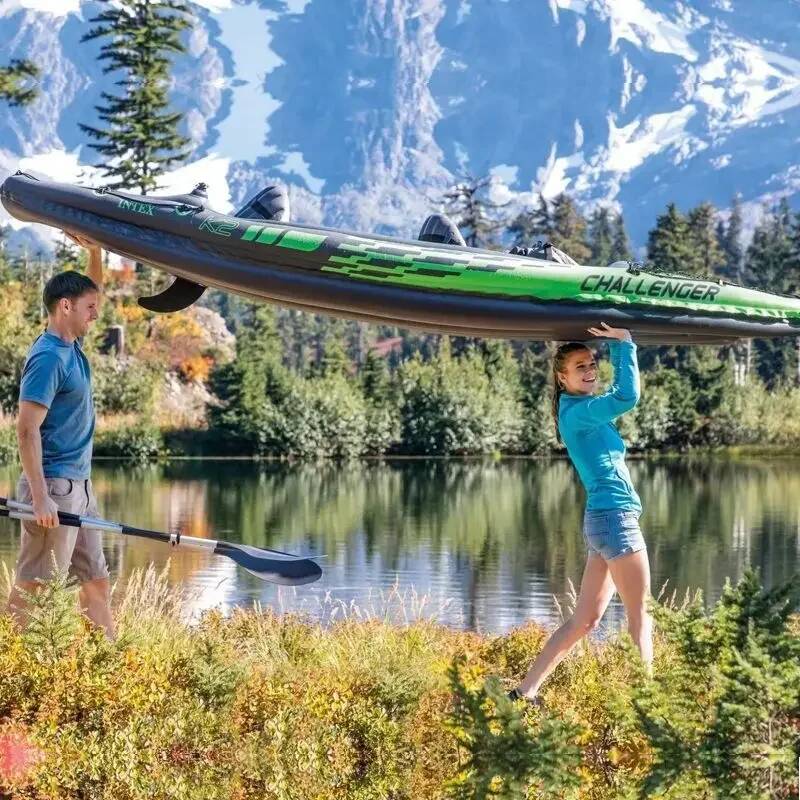 1/2 Person Kayaker Inflatable  - Fishing Kayak Seat บทวิจารณ์และราคา