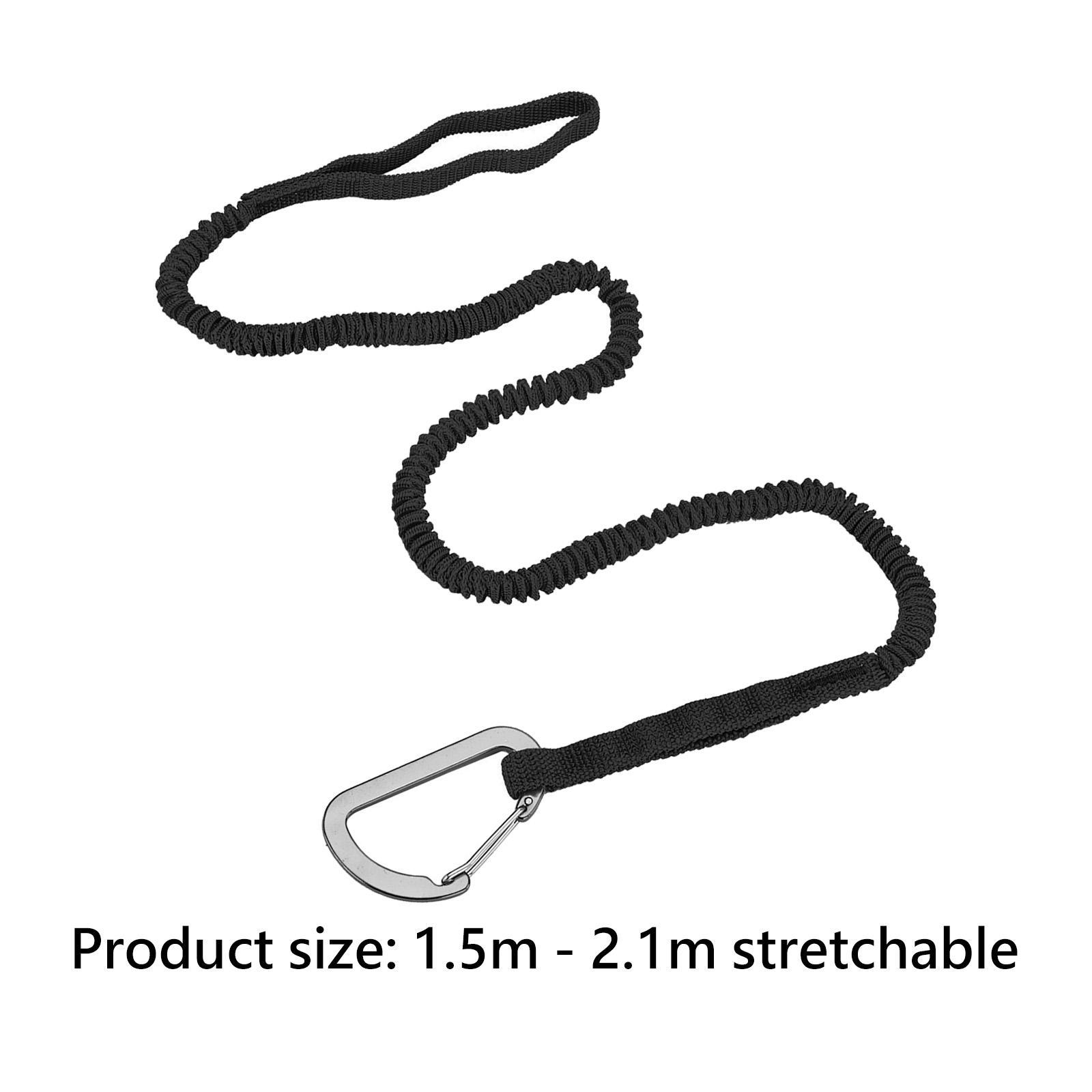 Boat Paddle Tether Elastic Lea - Fishing Kayak Paddle Leash บทวิจารณ์และราคา