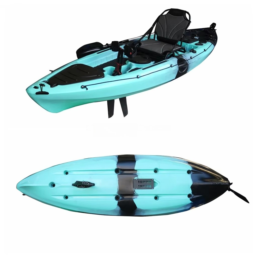 New Designed Plastic Kayak Fis - Fishing Kayak Pedal Drive บทวิจารณ์และราคา