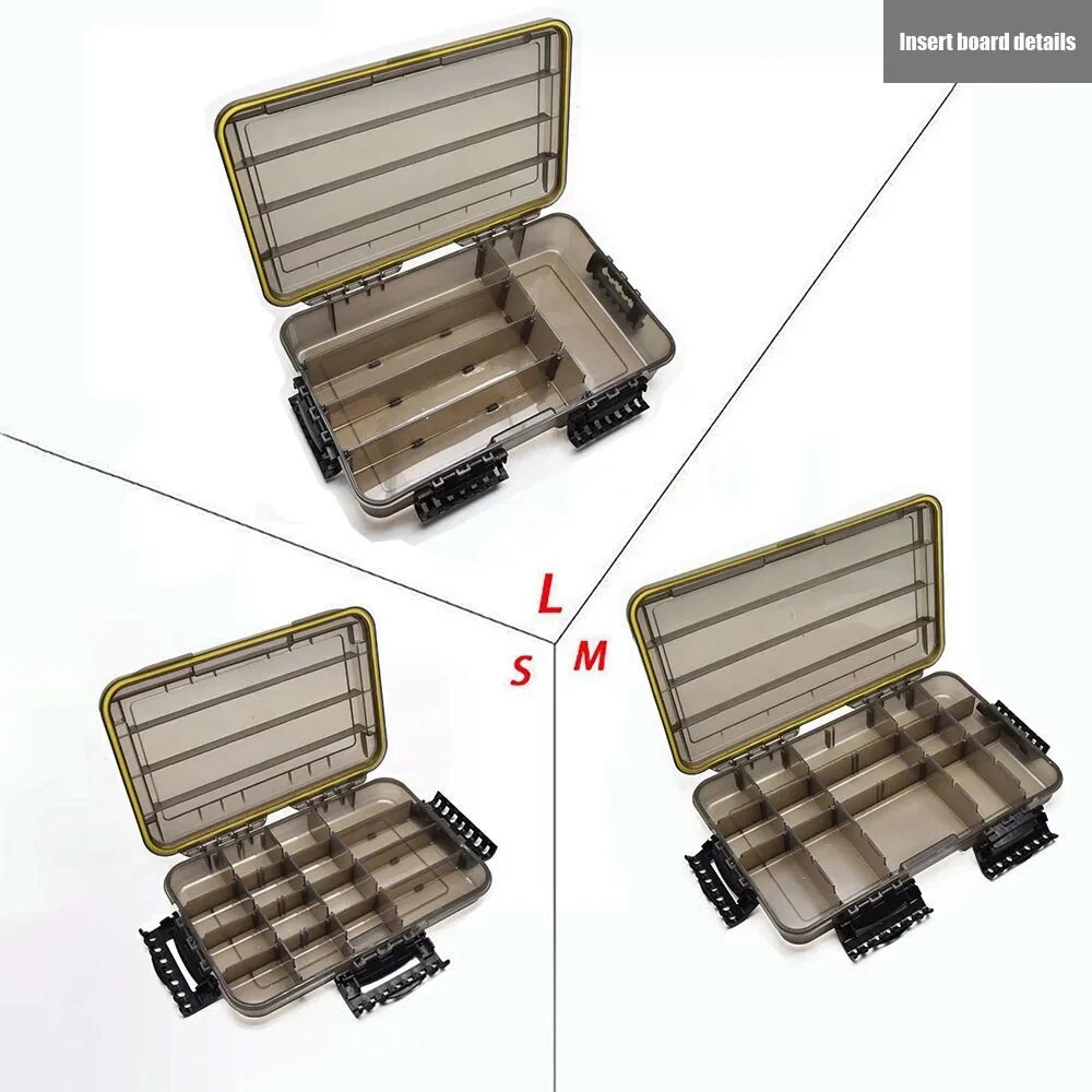 Waterproof Fishing Tackle Box  - Fishing Kayak Crate บทวิจารณ์และราคา