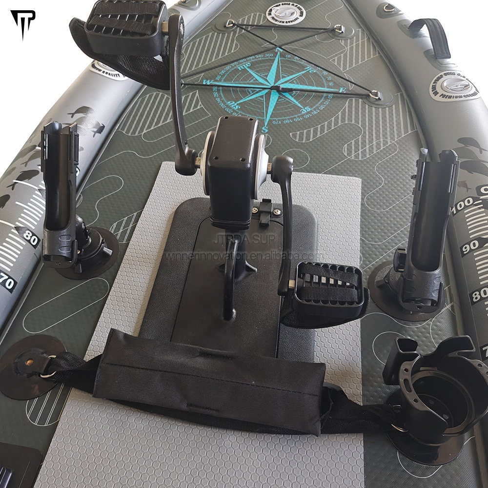 JTRDA 2024 New Inflatable Kaya - Fishing Kayak Pedal Drive บทวิจารณ์และราคา