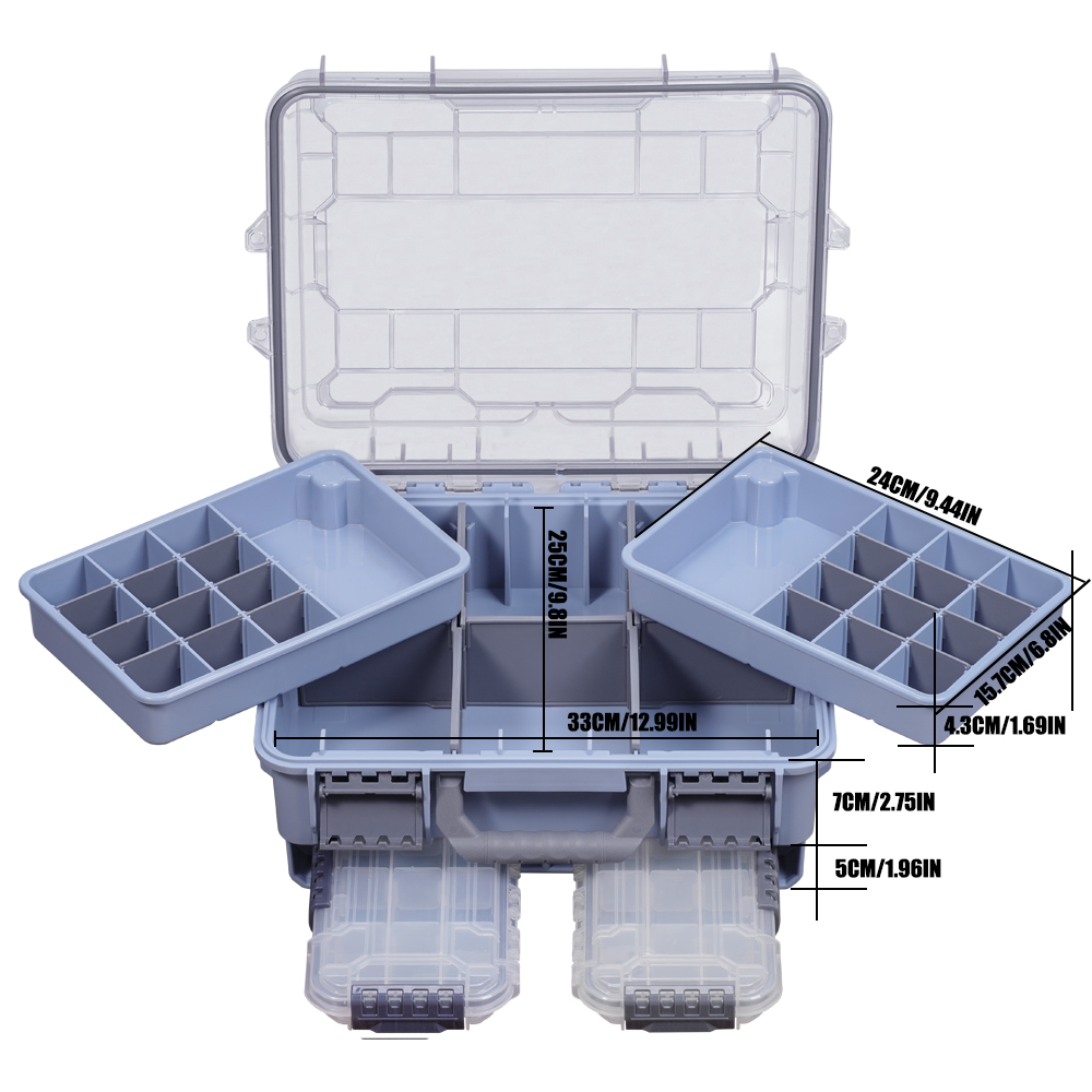 SAMOLLA Fishing Tackle Box Lar - Fishing Kayak Crate บทวิจารณ์และราคา
