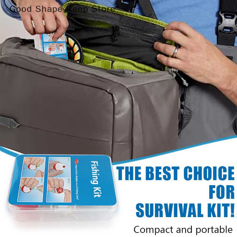 24Pcs Emergency Fishing Kit Po - Fishing Kayak Cart บทวิจารณ์และราคา