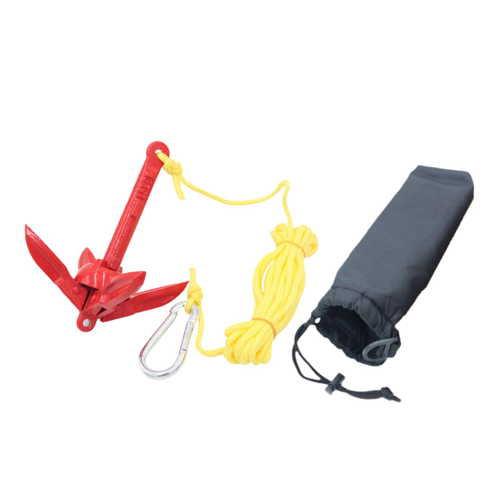 Carbon Steel Folding Boat Anch - Fishing Kayak Anchor บทวิจารณ์และราคา